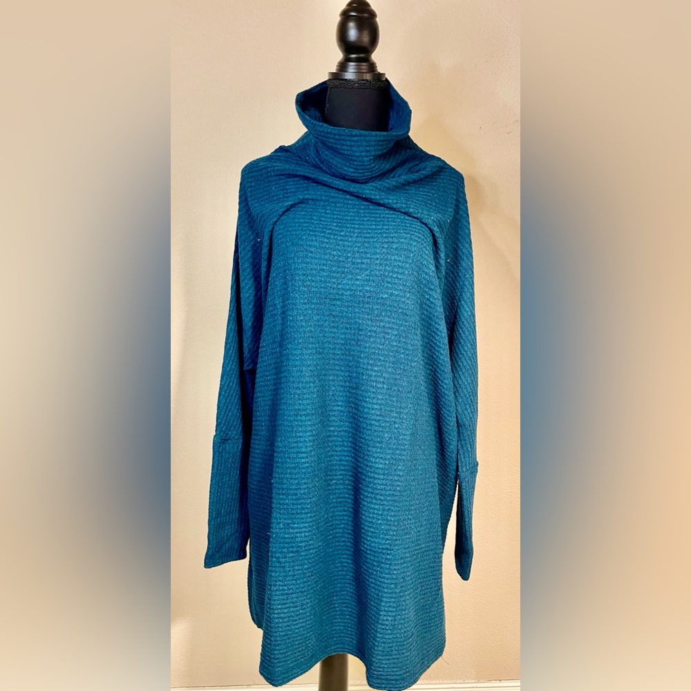 Free People Kitty Thermal Turtleneck Sweater